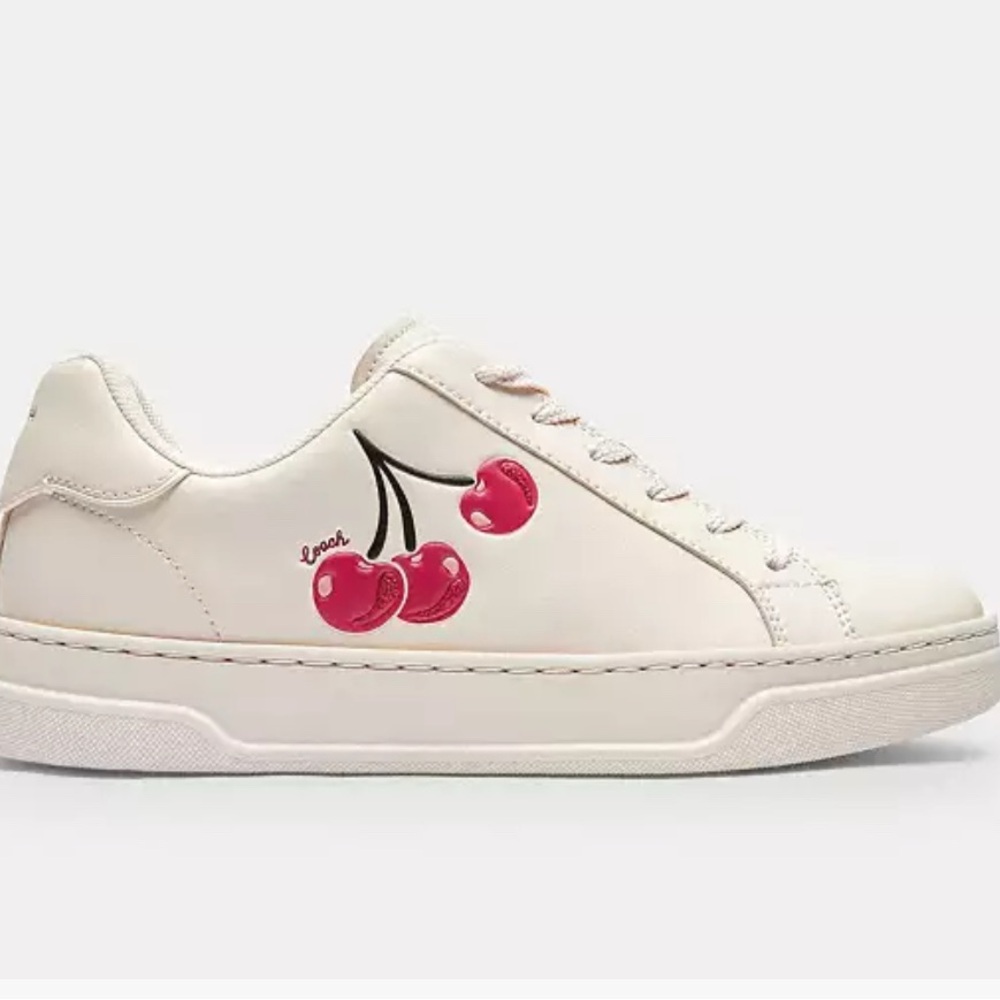 Coach High Line Sneaker With Cherry Print 9.5 B European size 40 - Picture 14 of 14